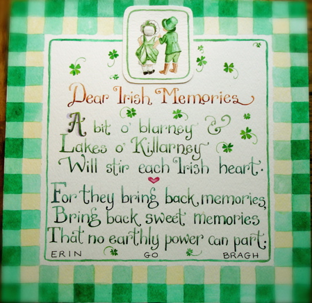 Dear Irish Memories Illustration