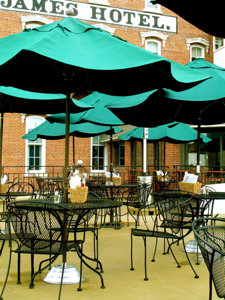 date night ~ dinner al fresco