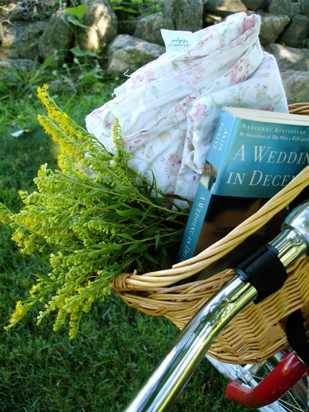 biking at colvill and the book nook