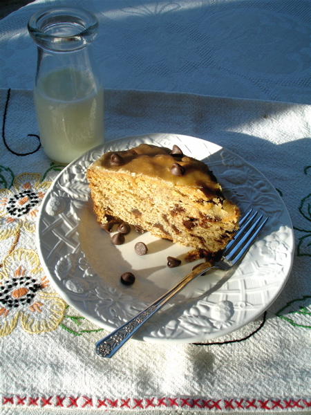 lemony olive oil banana bread