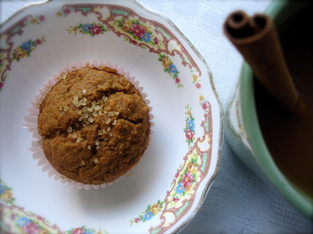vegan pumpkin muffins