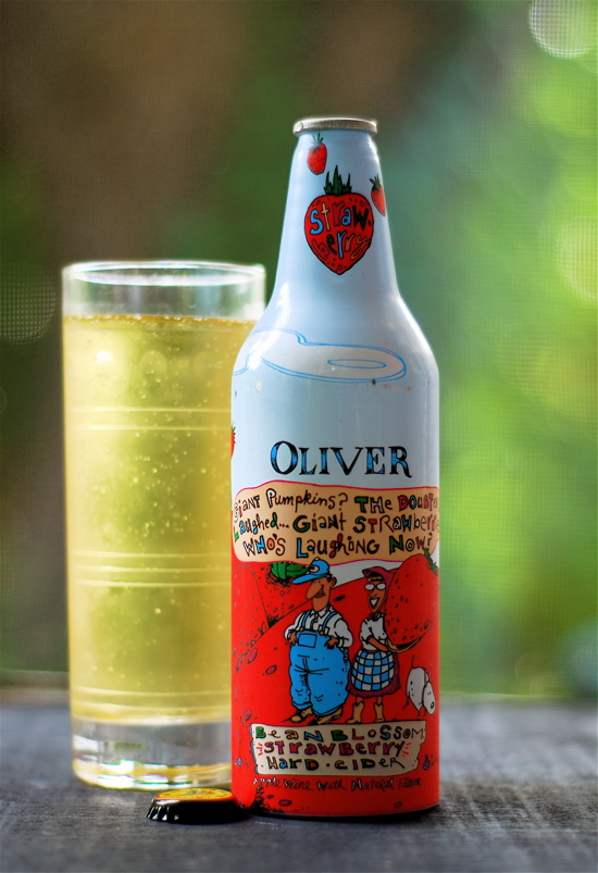 oliver beanblossom strawberry hard cider